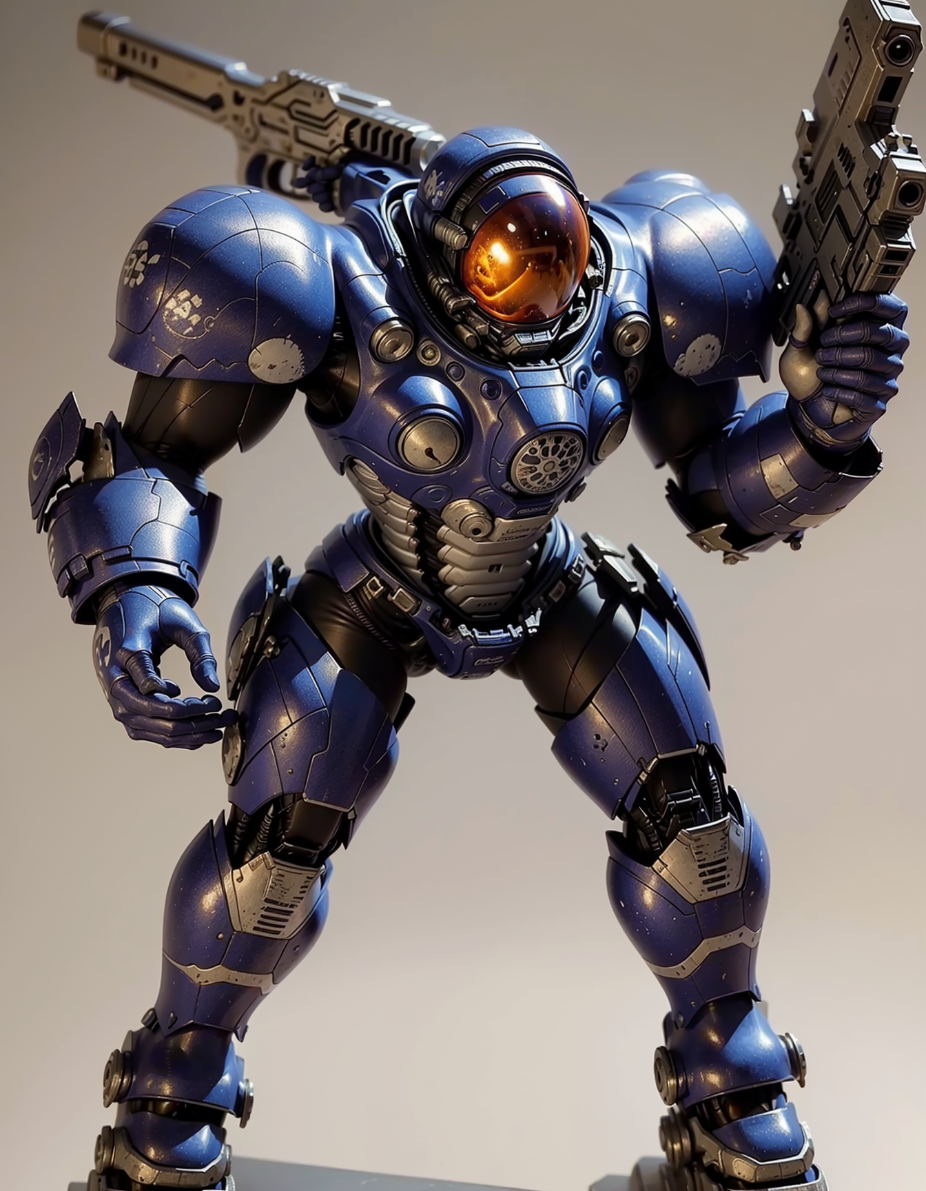 00022-357668048-(masterpiece, best quality, high quality, highres, ultra-detailed),blue armor,holding gun,out sapce,firing,simple background,.png